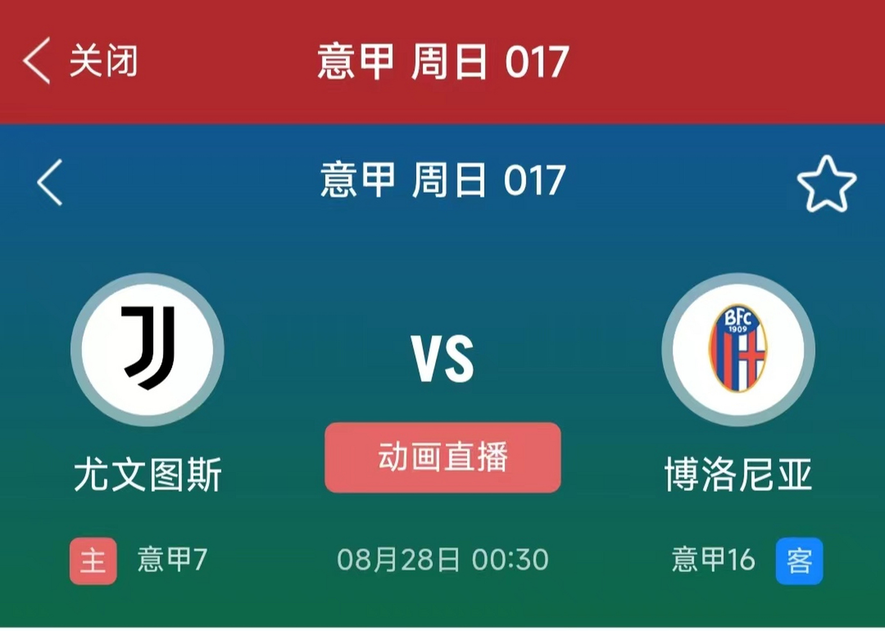 关于尤文图斯主场-险胜博洛尼亚，保持不败纪录的信息